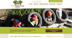 Desktop Screenshot of greenbeginnings.com.au