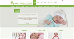 Desktop Screenshot of greenbeginnings.co.za