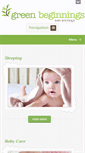 Mobile Screenshot of greenbeginnings.co.za